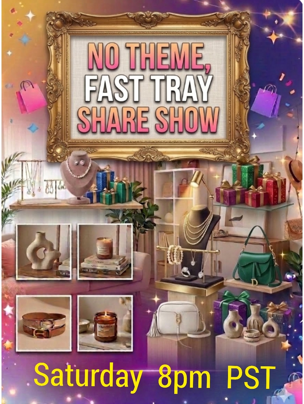 Pop-Up Saturday Night Owl  Share Show No Theme